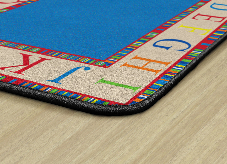 THE ALPHABET RECTANGLE CARPETS 4' x 6'