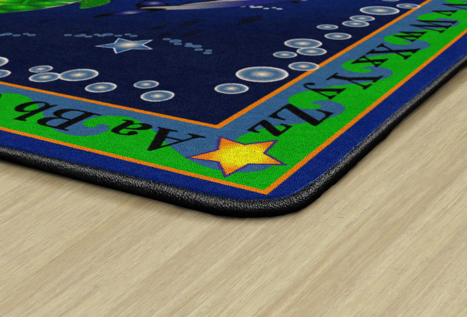 INTO THE DEEP RECTANGLE CARPETS 7'6 x 12'