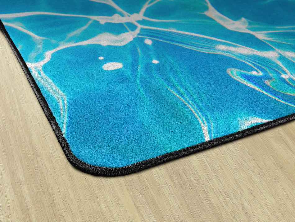 WATER RECTANGLE CARPETS 7'6 X 12