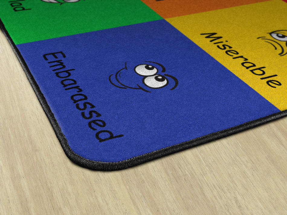 ALL TYPES OF FEELINGS RECTANGLE CARPETS 7'6X12