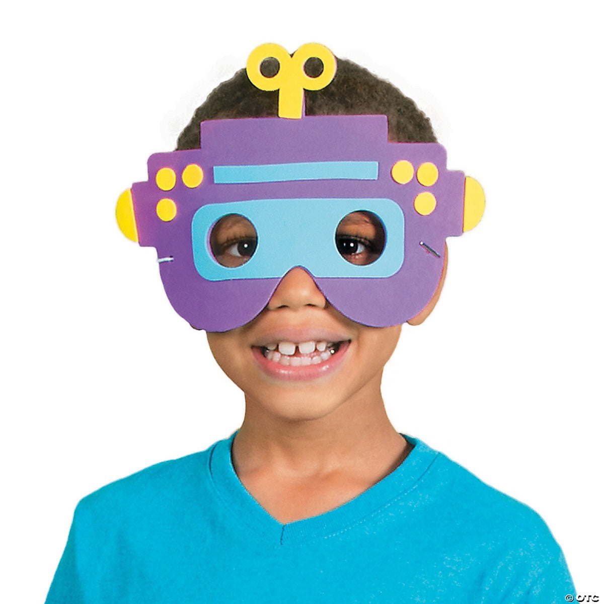 Foam Robot Mask Craft Kit - 12 Project Pack
