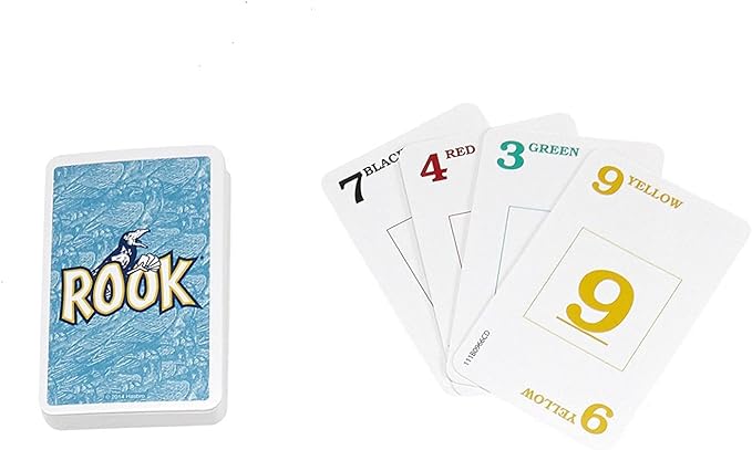 Hasbro Rook Card Game, for Kids Ages 8 and Up, 2-6 Players