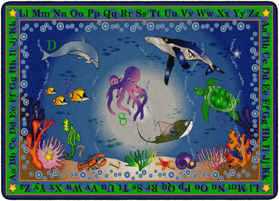 INTO THE DEEP RECTANGLE CARPETS 6'x8'4