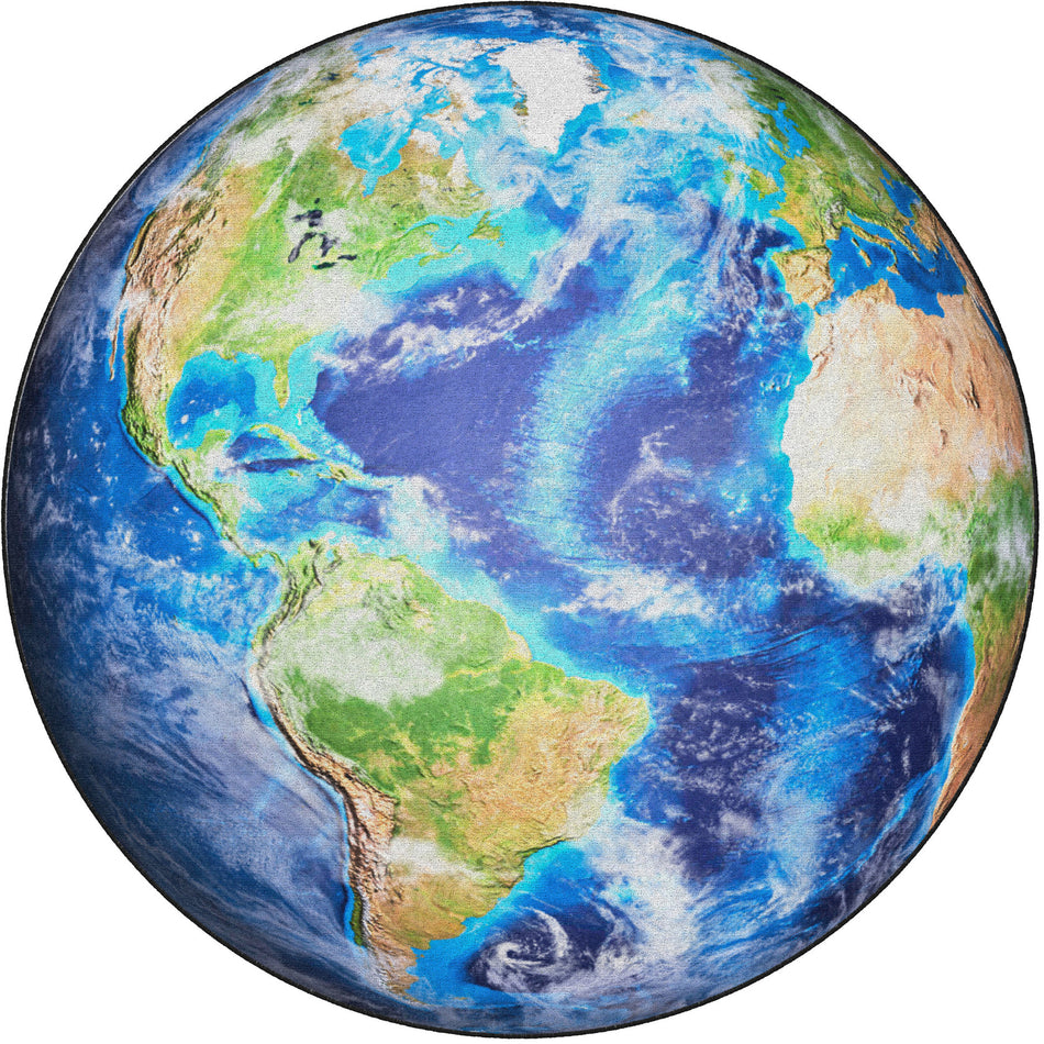 ALL AROUND THE WORLD ROUND CARPETS 6'RND