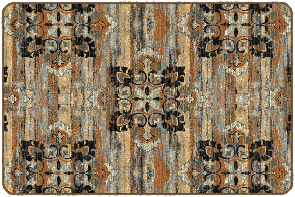 FRANKLIN CHOCOLATE RECTANGLE CARPETS 4X6