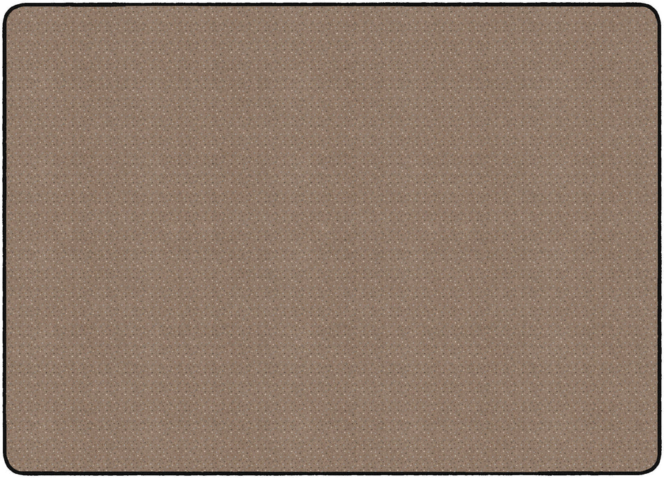 SPECKLES ALMOND RECTANGLE CARPETS 6 X 8'4