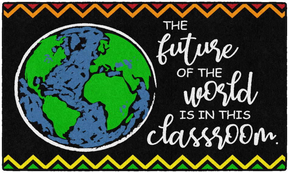FUTURE OF THE WORLD RECTANGLE CARPETS 3 X 5