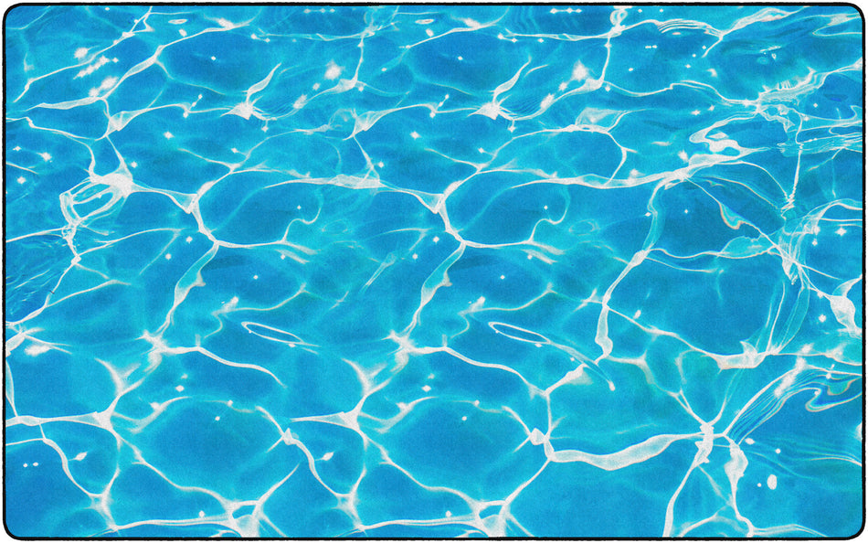 WATER RECTANGLE CARPETS 7'6 X 12
