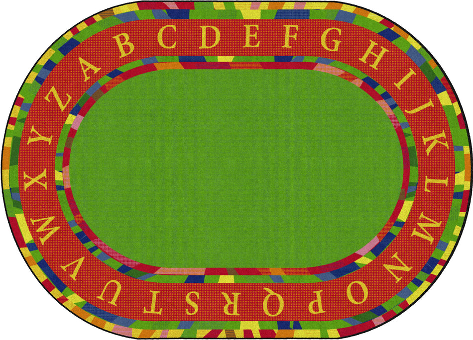 CRAFTSMAN CIRCLE OVAL CARPETS 6'x8'4