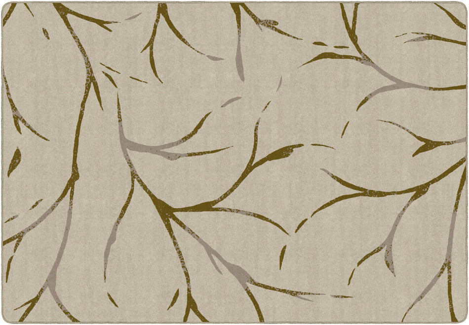 MORELAND NATURAL/SAGE RECTANGLE CARPETS 8'4" X 12'