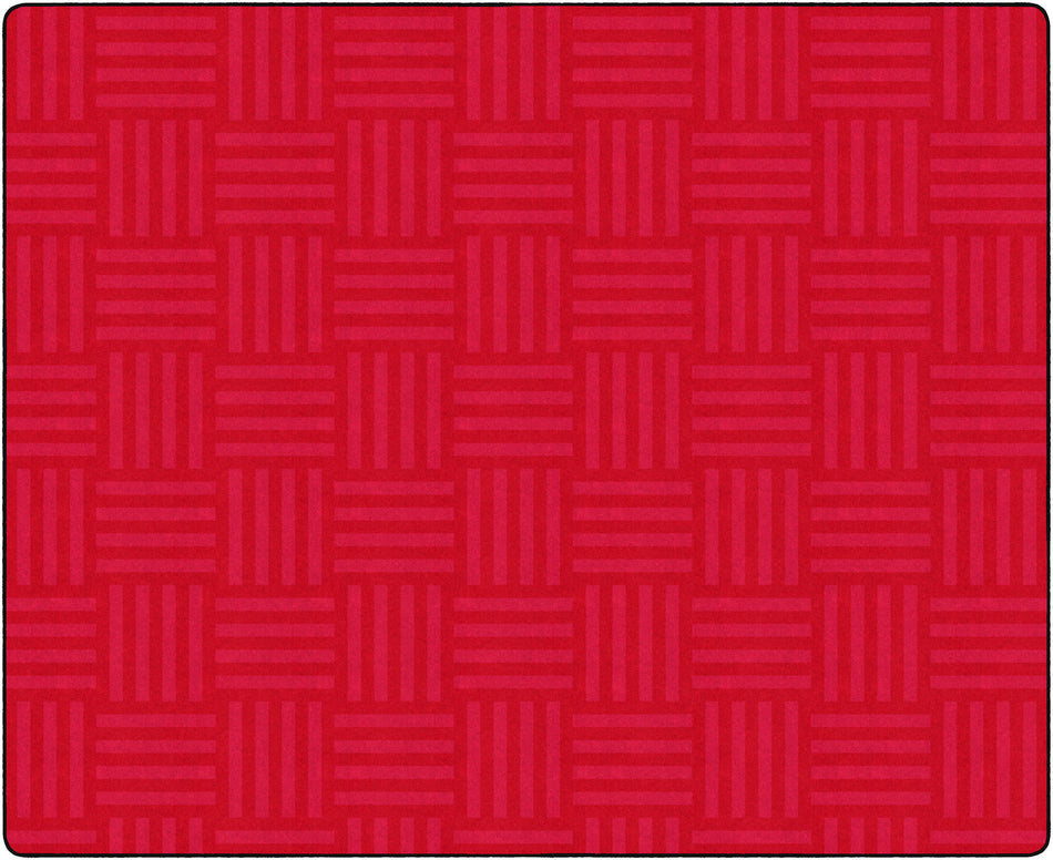 HASHTAG TONE ON TONE CHERRY (Seats 35) RECTANGLE CARPETS 10'6 x 13'2