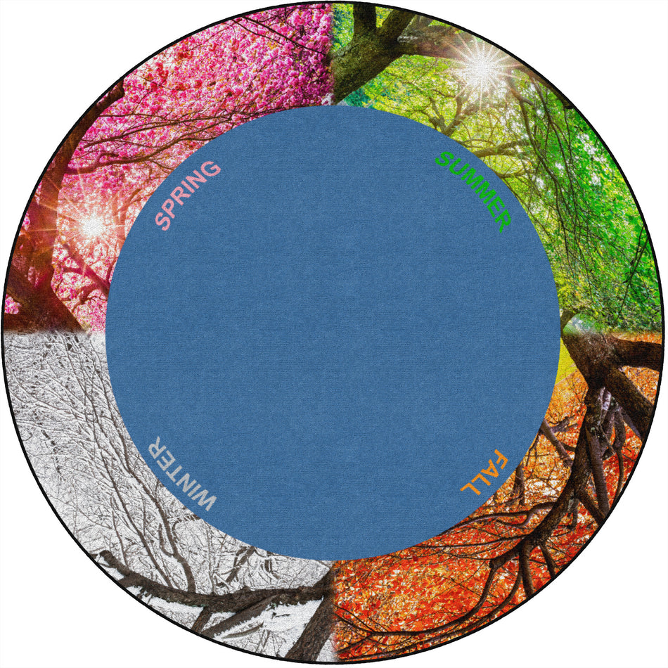 CHANGING OF THE SEASONS ROUND CARPETS 6' Round