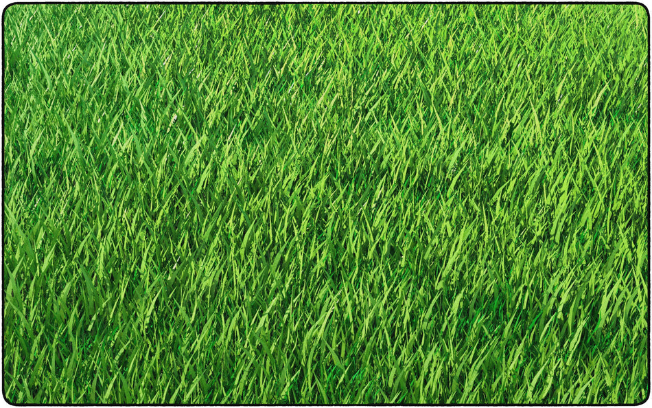 GRASS RECTANGLE CARPETS 7'6 X 12