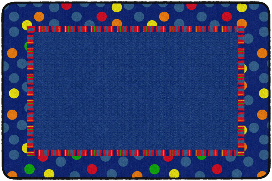 DOTS & STRIPES RECTANGLE CARPETS 4'X6'