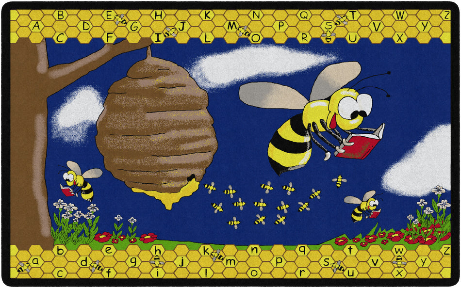 BUSY BEE RECTANGLE CARPETS 10'6 x 13'2