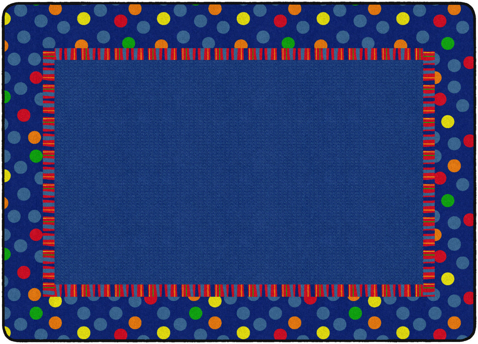 DOTS & STRIPES RECTANGLE CARPETS 6'X8'4