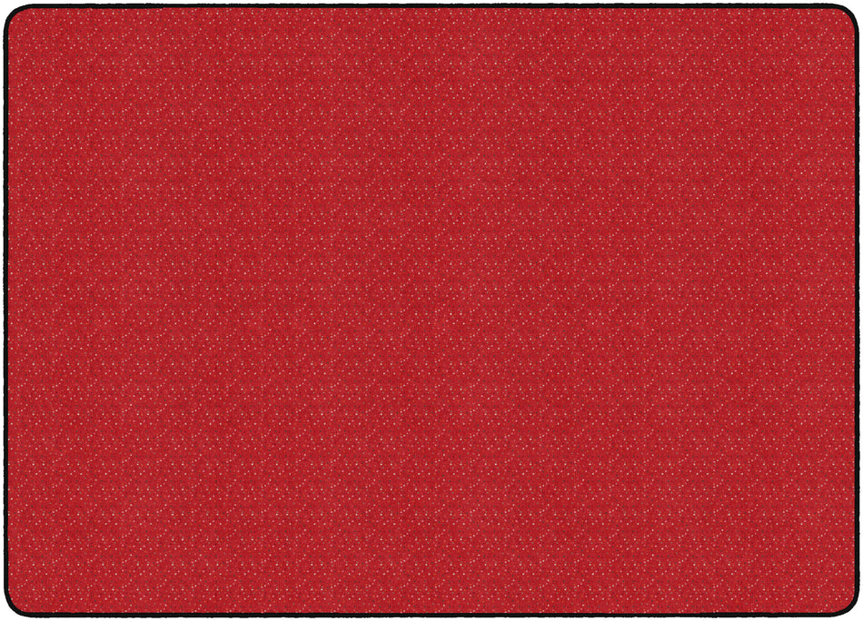 SPECKLES CHERRY RECTANGLE CARPETS 6 X 8'4
