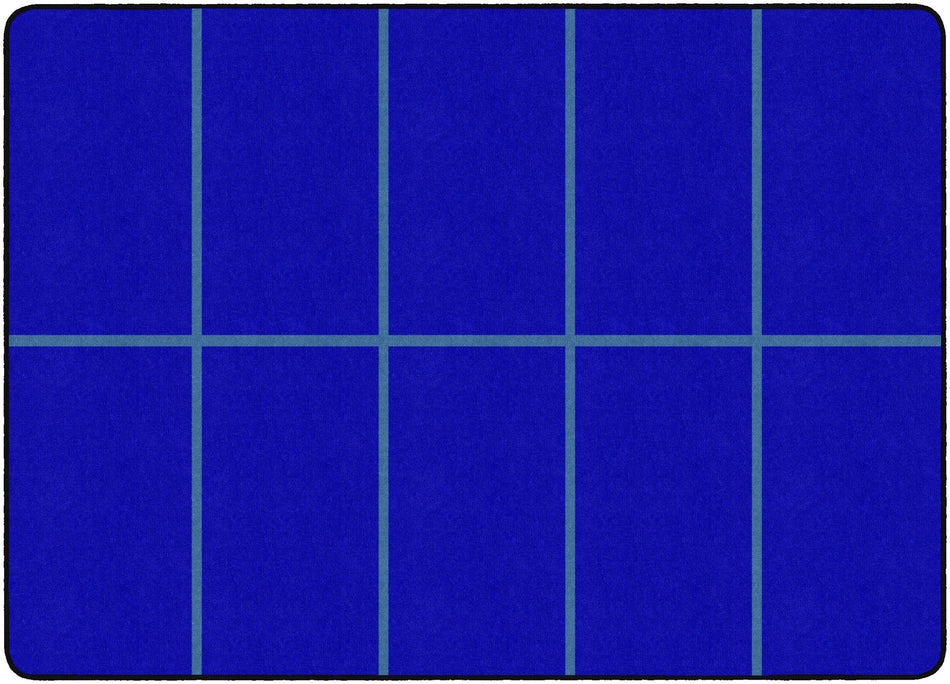 MY TEN FRAME RECTANGLE CARPETS 6 X 8'4