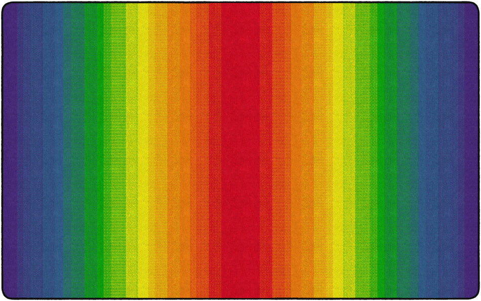 RAINBOW RECTANGLE RECTANGLE CARPETS 7'6X12'