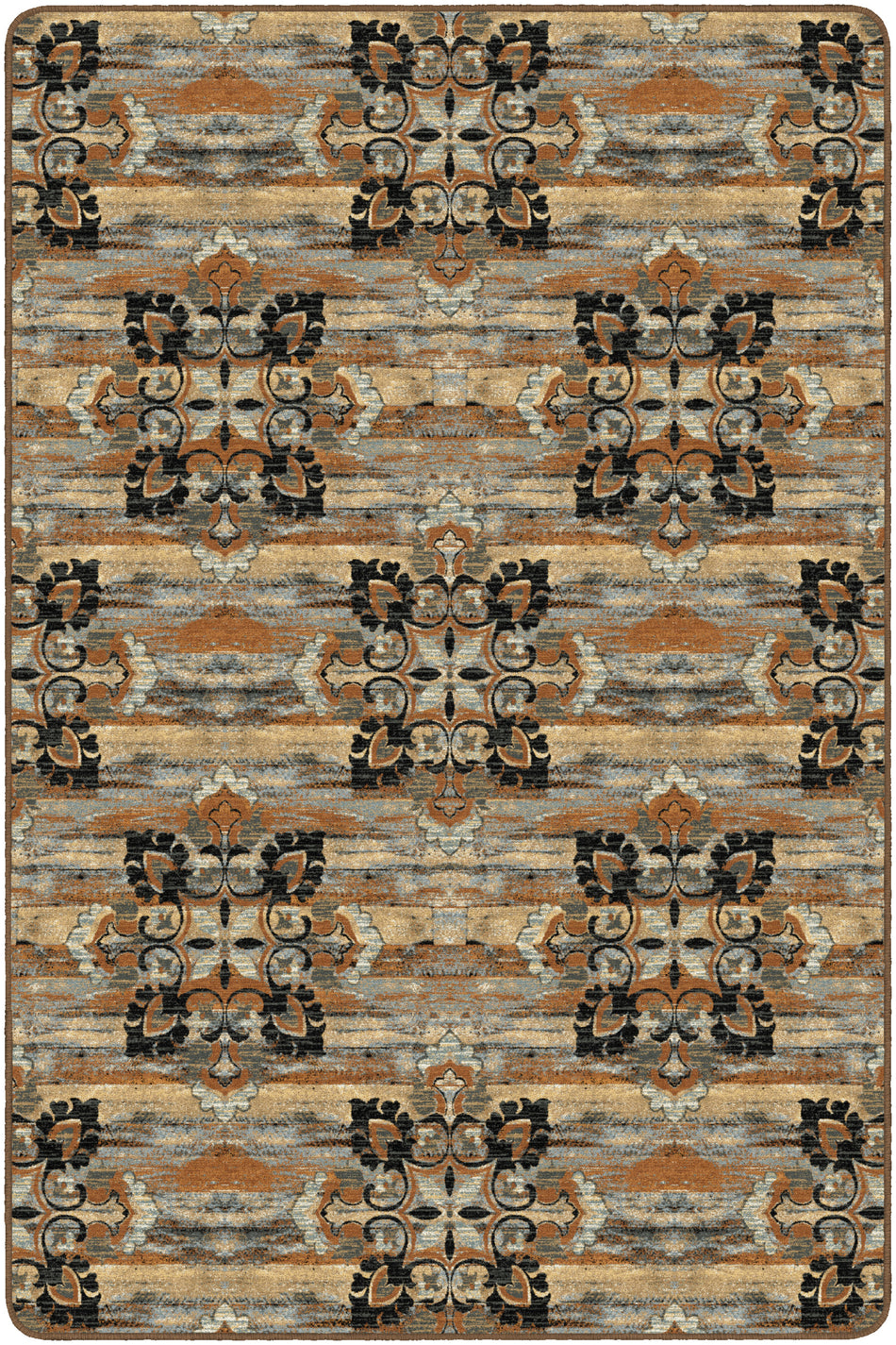 FRANKLIN CHOCOLATE RECTANGLE CARPETS 6X9