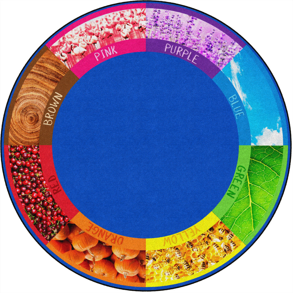 SEE MY COLORS ROUND CARPETS 6'RND