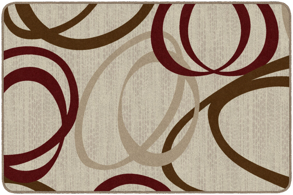 DUO PEARL RECTANGLE CARPETS 4' X 6'