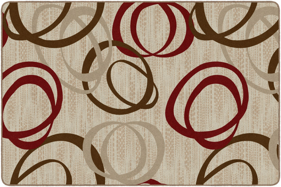 DUO PEARL RECTANGLE CARPETS 6' X 9'