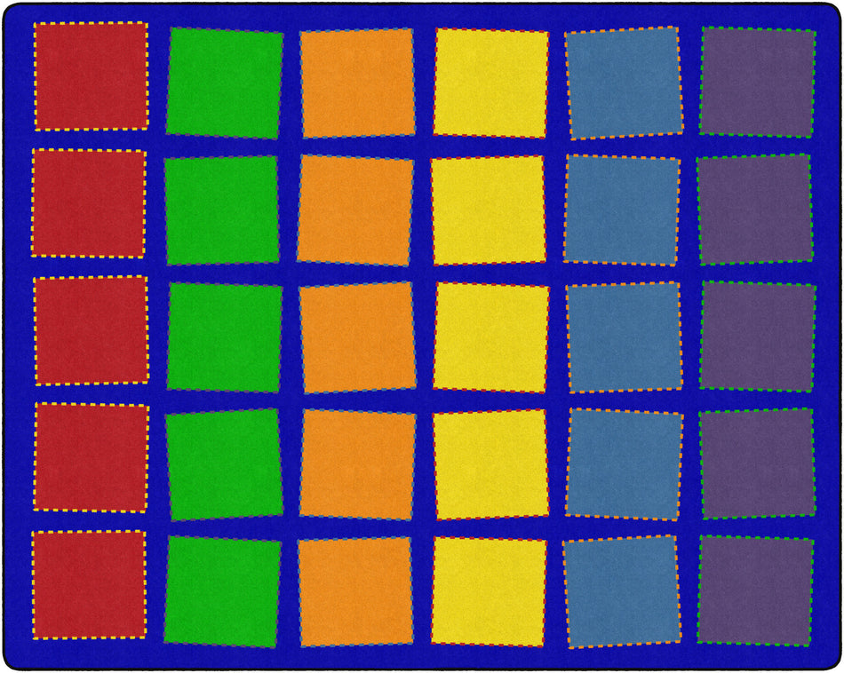 QUILTED SEATING PRIMARY RECTANGLE CARPETS 10'6X13'2