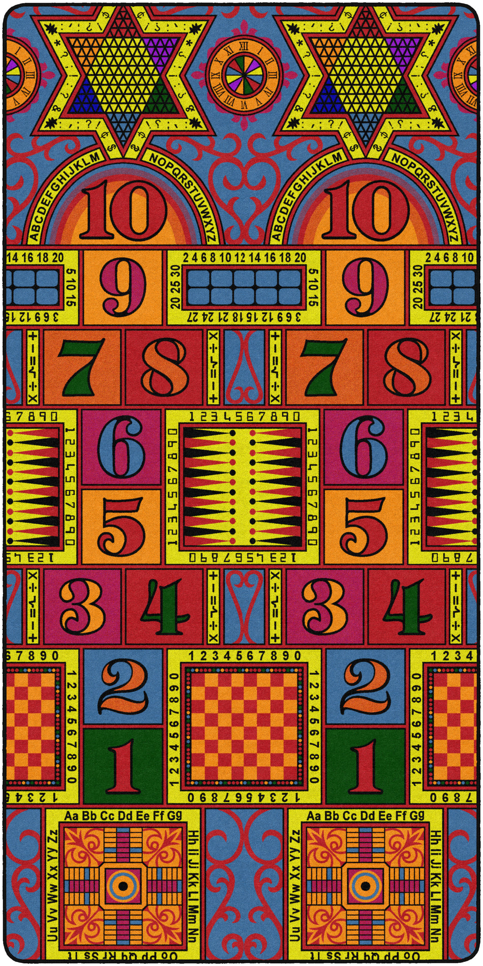 GAMES THAT TEACH RECTANGLE CARPETS 12' x 15'
