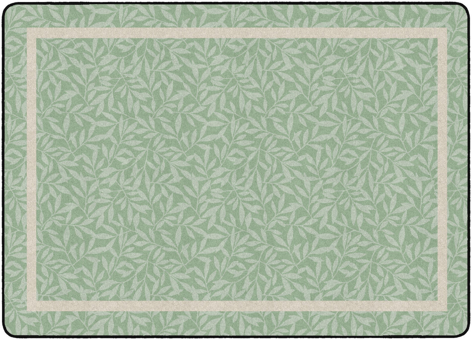 FARMHOUSE LEAVES RECTANGLE CARPETS 7'6" X12'