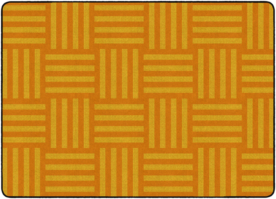 HASHTAG TONE ON TONE ORANGE (Seats 24) RECTANGLE CARPETS 6X8'4