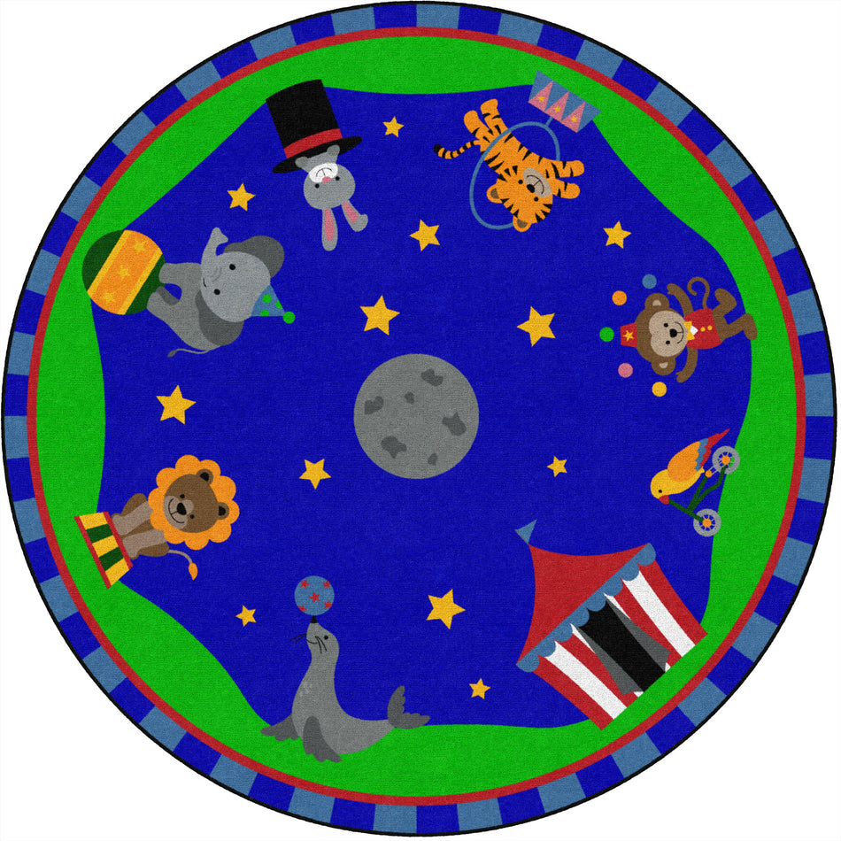 CIRCUS FUN ROUND CARPETS 6' Round