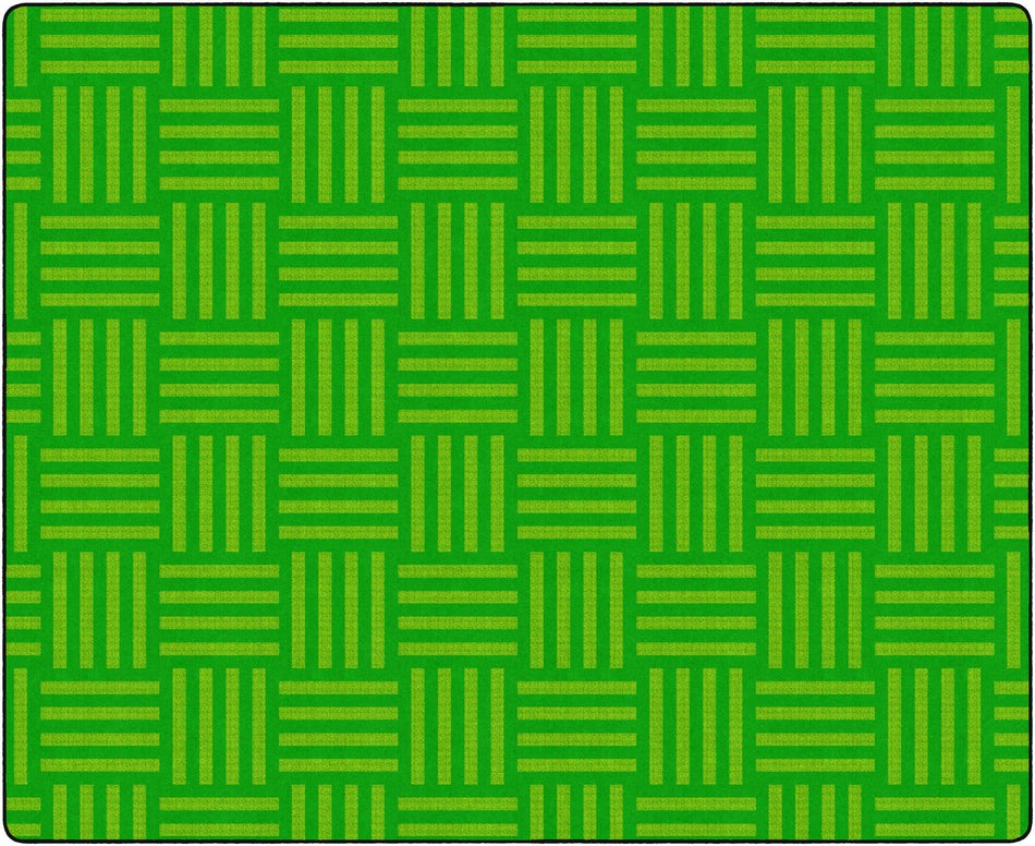 HASHTAG TONE ON TONE LIME (Seats 35) RECTANGLE CARPETS 10'6 x 13'2