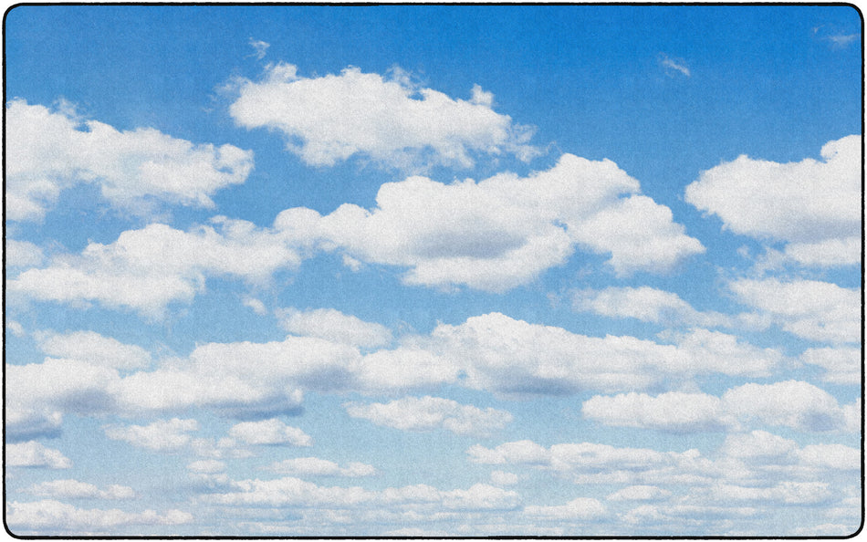 CLOUDS RECTANGLE CARPETS 7'6 X 12