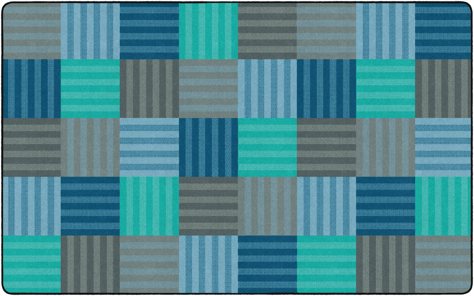 HASHTAG CALMING RECTANGLE CARPETS 7'6X12'