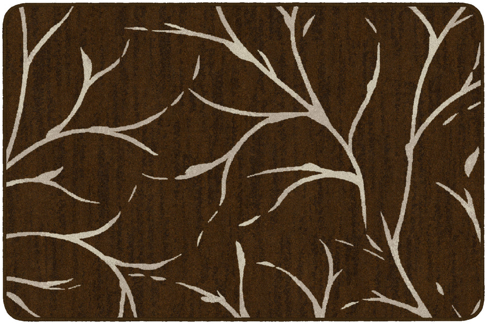 MORELAND DARK CHOCOLATE RECTANGLE CARPETS 4' X 6'