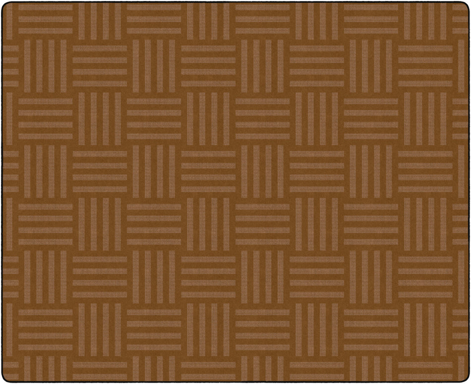 HASHTAG TONE ON TONE CHOCOLATE (Seats 35) RECTANGLE CARPETS 10'6 x 13'2