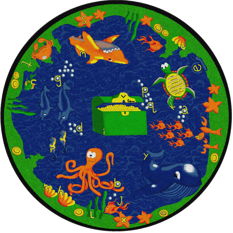 SEA HUNT ROUND CARPETS 8'