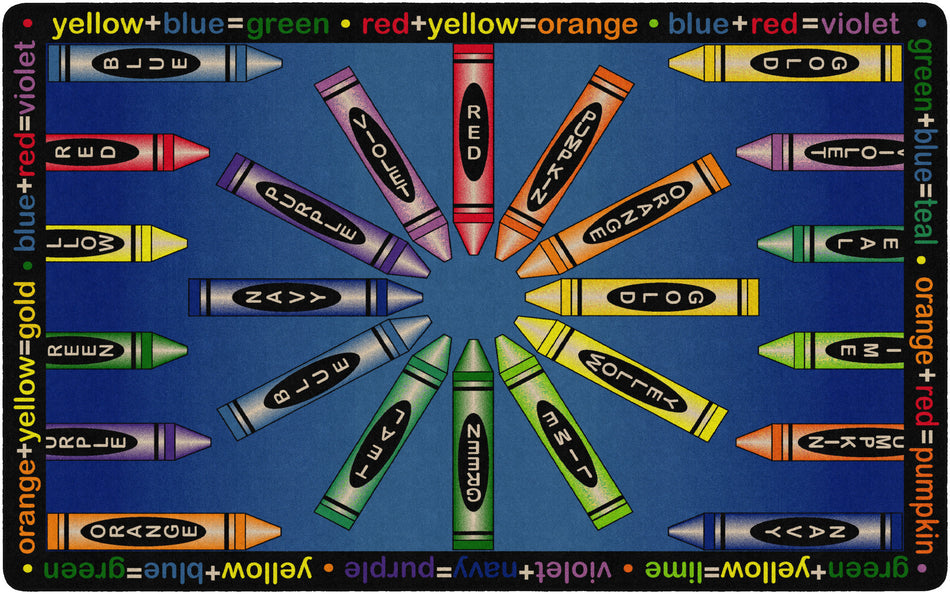 ALLMIXEDUP ( INDIGO) RECTANGLE CARPETS 7' 6" x 12'