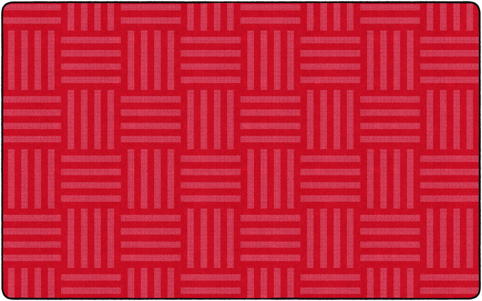 HASHTAG TONE ON TONE CHERRY (Seats 30) RECTANGLE CARPETS 7'6X12