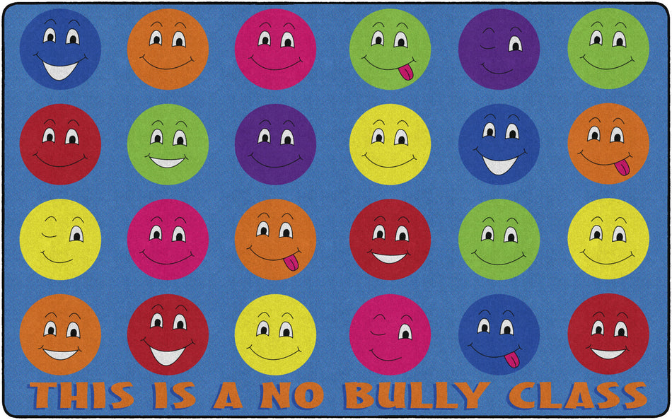 NO BULLY CLASS RECTANGLE CARPETS 7'6 x 12'