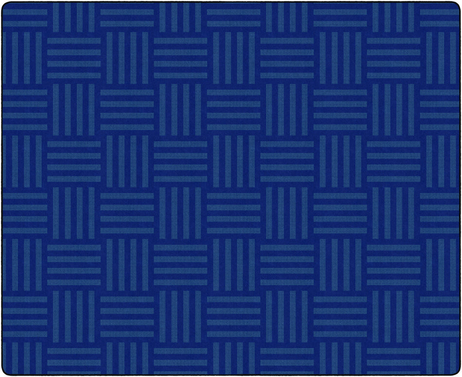 HASHTAG TONE ON TONE BLUE (Seats 35) RECTANGLE CARPETS 10'6 x 13'2