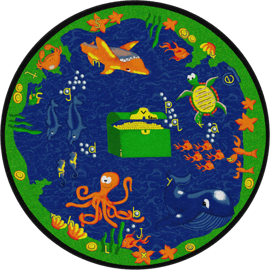 SEA HUNT ROUND CARPETS 6'