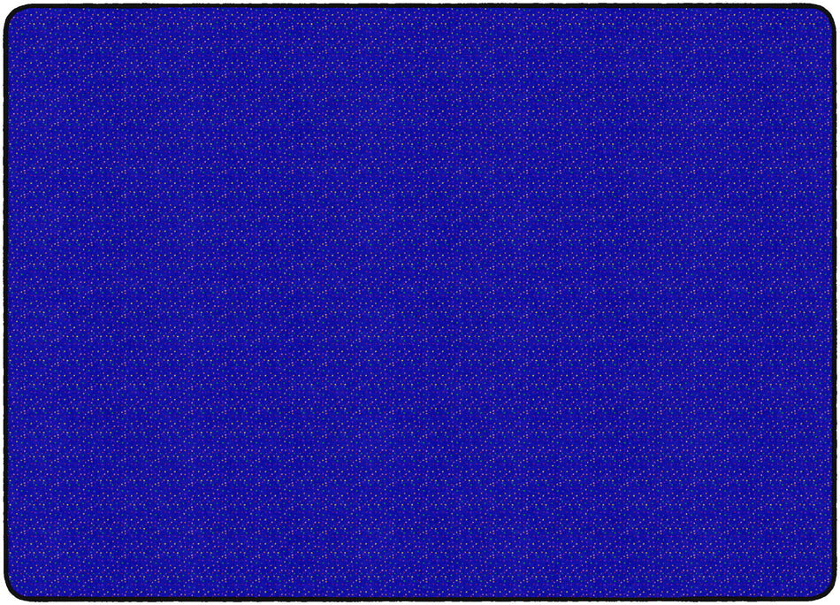 SPECKLES BLUE MULTI RECTANGLE CARPETS 6 X 8'4