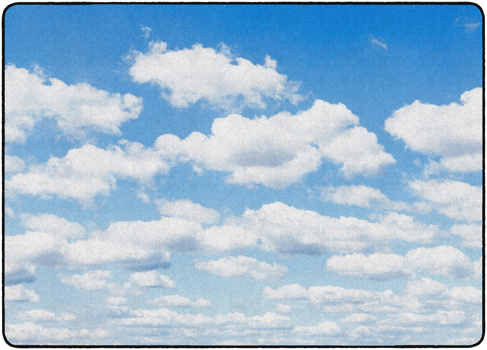 CLOUDS RECTANGLE CARPETS 6 x 8'4