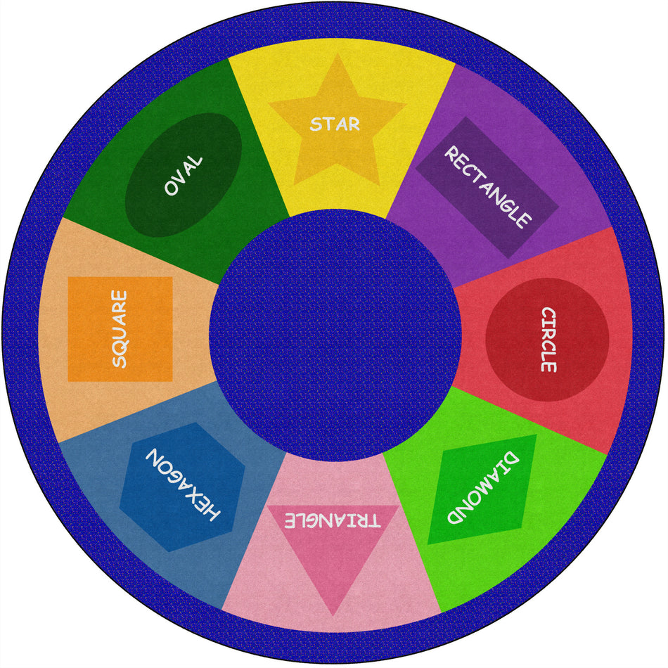 SHAPE SORTER ROUND CARPETS 12'RND