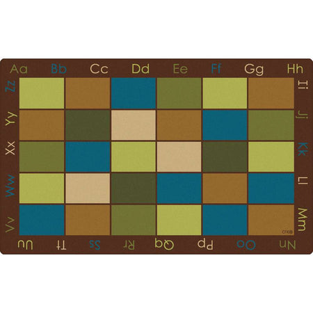 Colorful Places Seating Rug, 8'4" x 13'4" Rectangle, Nature's Colors