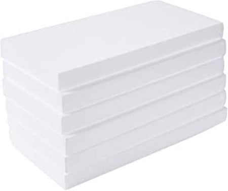 Styrofoam® Sheets, 1-1/2"" x 12" x 36" White, 6-Pack