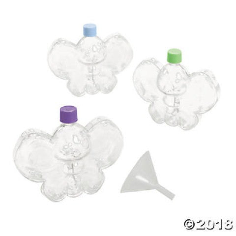 Butterfly Sand Art Bottles - 12 per package