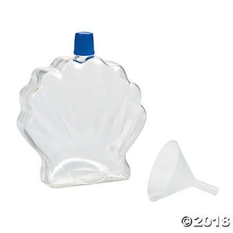 Sea Shell Sand Art Bottles - 12 per package
